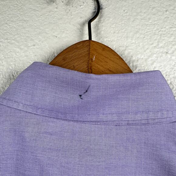 Sid Mashburn Shirt Size Large Purple Long Sleeve Button Down Casual - Picture 7 of 7